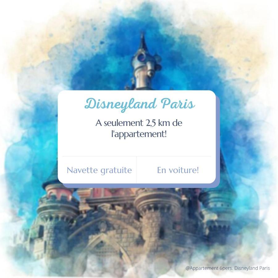 Appartement 7 Pers A Disneyland Paris Chessy  Exterior photo